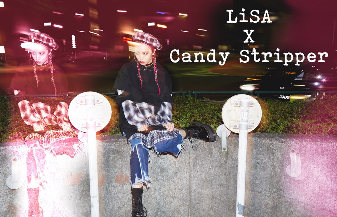 Candy stripper Liz Lisa コラボ　トラ