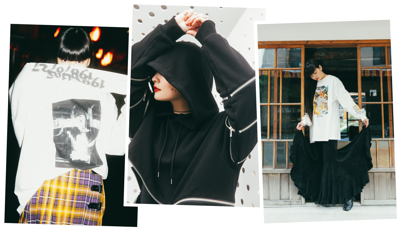 Kozue Akimoto × Candy Stripper COLLABORATION 6 ITEMS