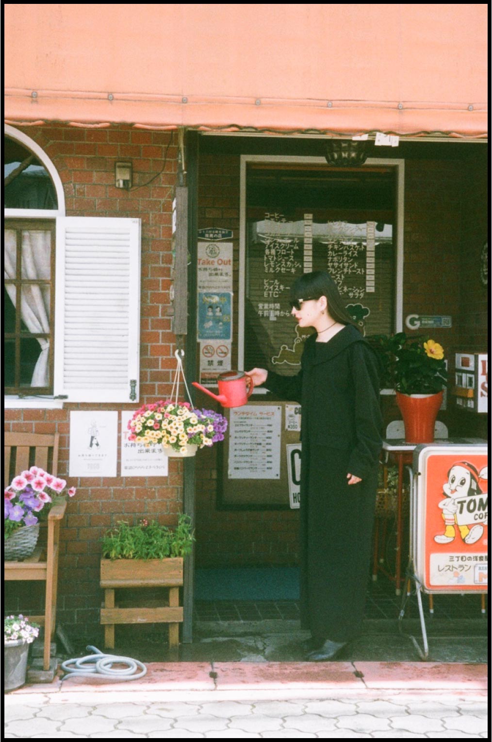 ZIP HOODIE / FLARE VOLUME PANTS --4