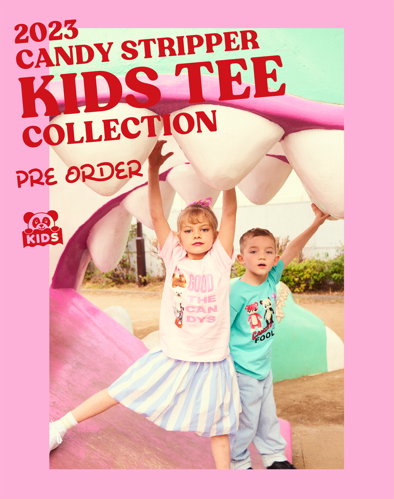 CANDYSTRIPPER KIDS TEE COLLECTION