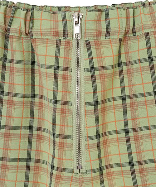 COZY CHECK SHORT PANTS