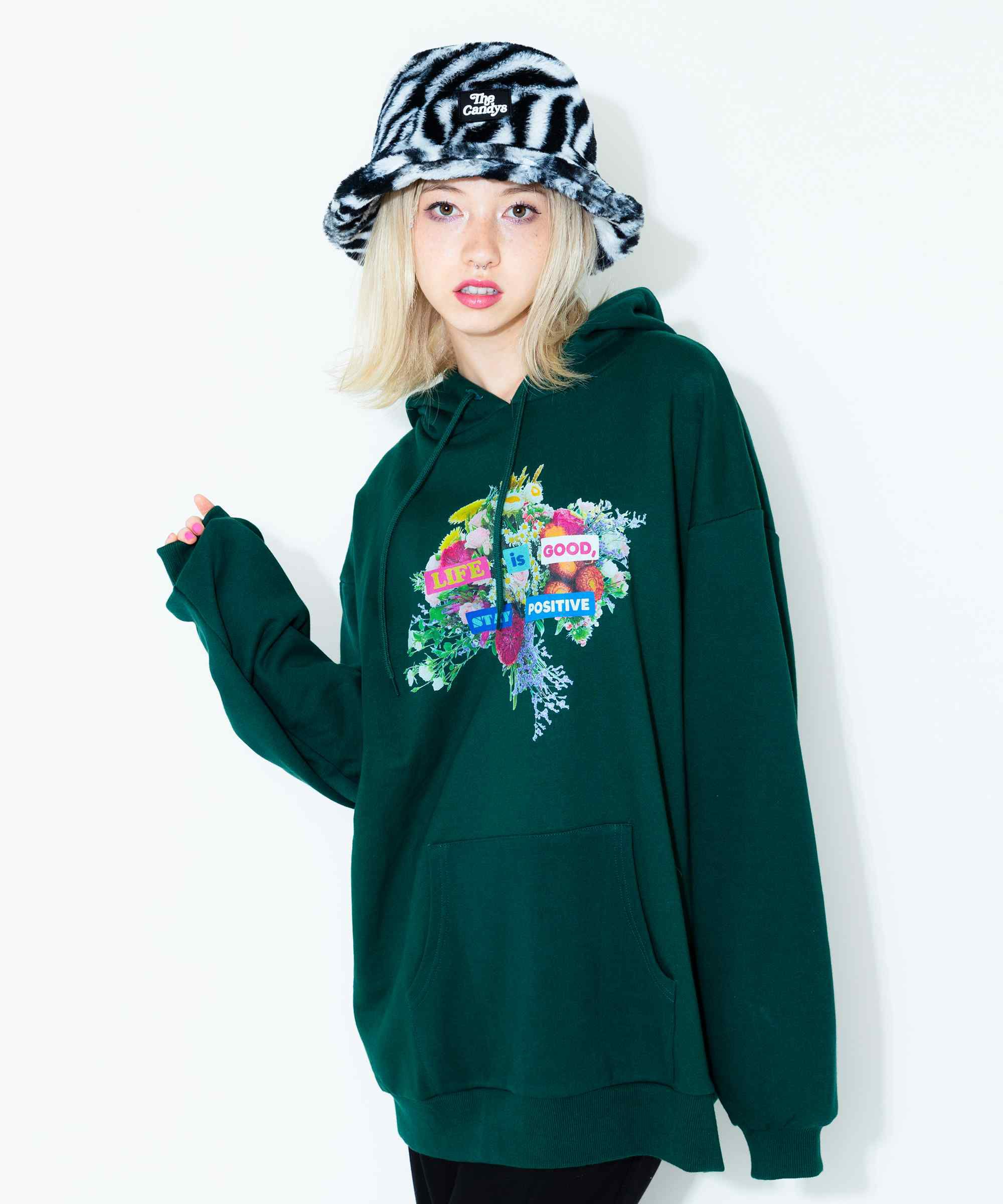 CANDY STRIPPER☆完売カラーGOOD DAY HOODIE OP ワンピース ひざ丈