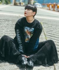 河村康輔×秋元梢】PHOTO COLLAGE L/S TEE(COLOR) | Candy