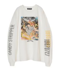 河村康輔×秋元梢】PHOTO COLLAGE L/S TEE(COLOR) | Candy
