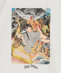 河村康輔×秋元梢】PHOTO COLLAGE L/S TEE(COLOR) | Candy