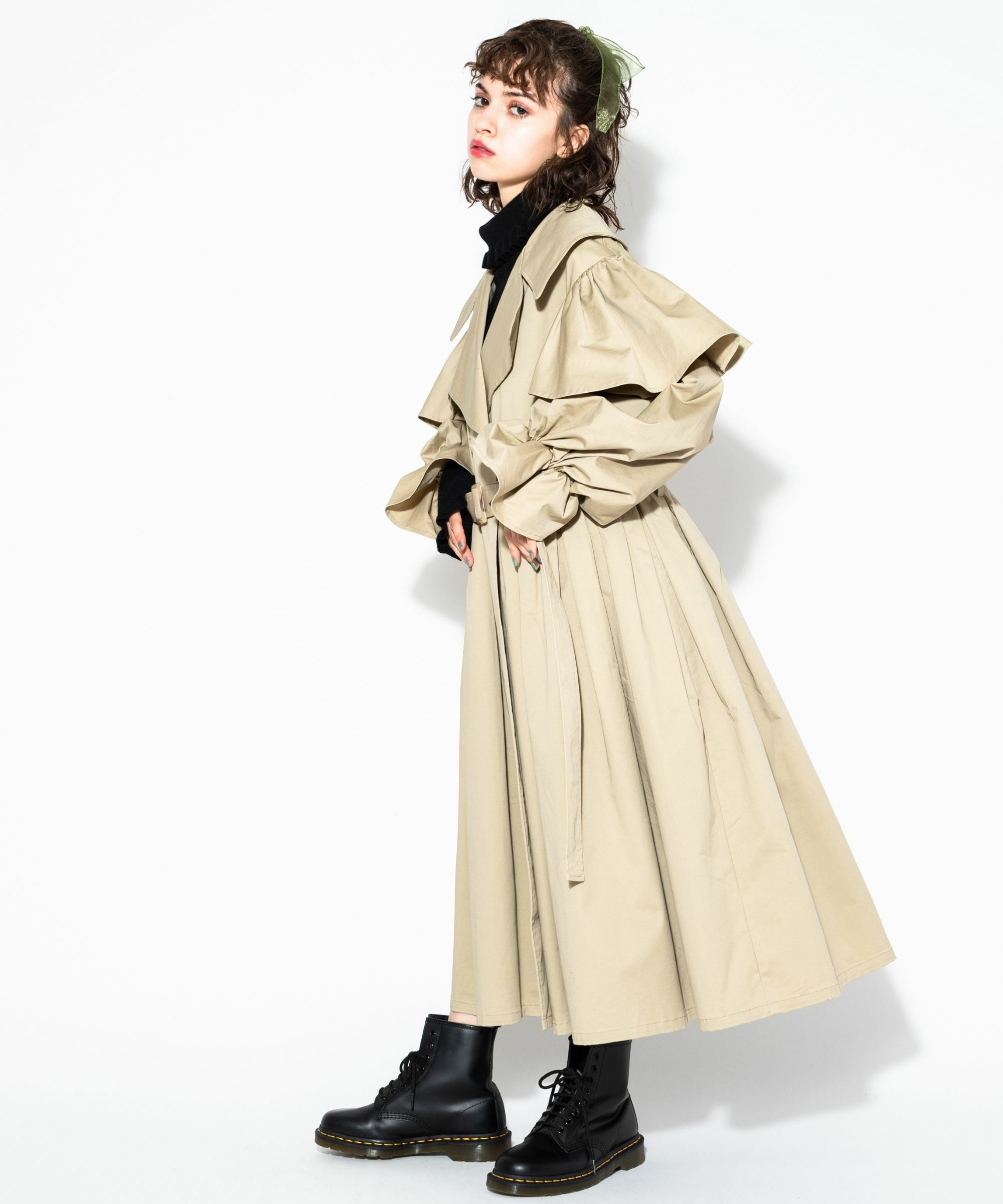 Candy Stripper MATURE TRENCH COAT - electrabd.com