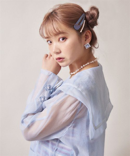 SEE THROUGH SAILOR BLOUSE