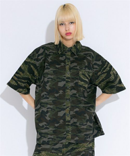 CND ARMY SHIRT | Candy Stripper（キャンディ ストリッパー