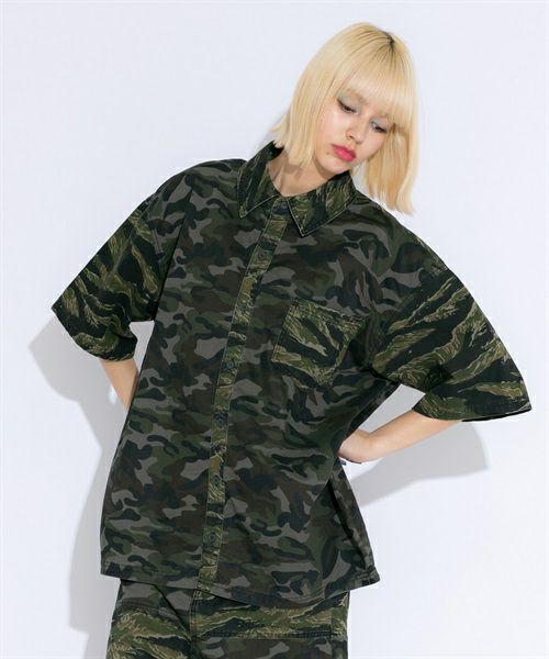 CND ARMY SHIRT | Candy Stripper（キャンディ ストリッパー