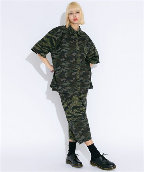 CND ARMY SHIRT | Candy Stripper（キャンディ ストリッパー