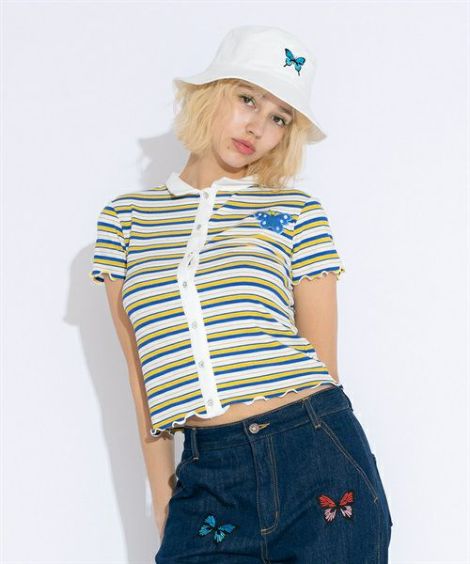 CANDY FLOWER WAFFLE TOPS | Candy Stripper（キャンディ ストリッパー 