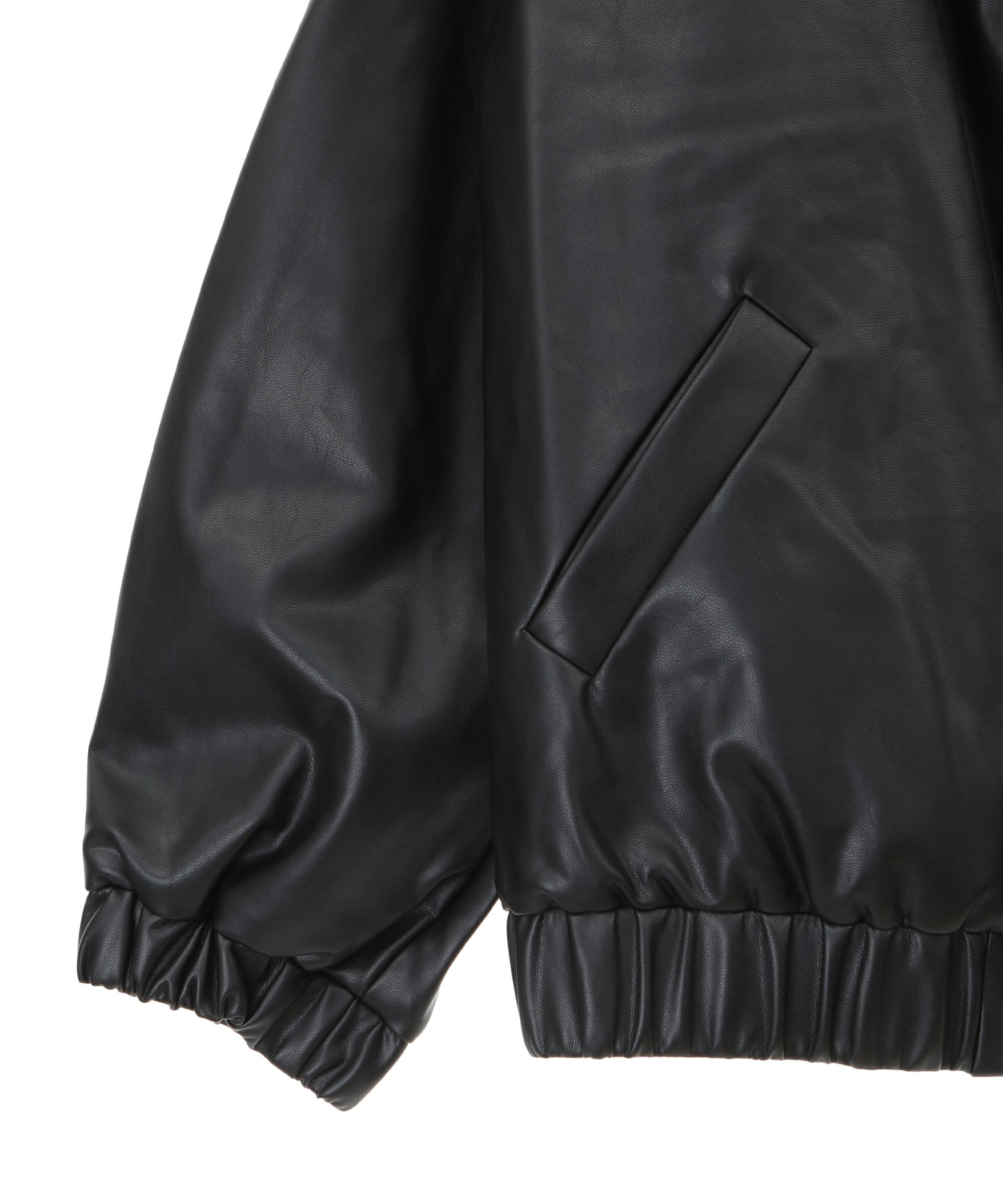 FAKE LEATHER SAILOR BLOUSON