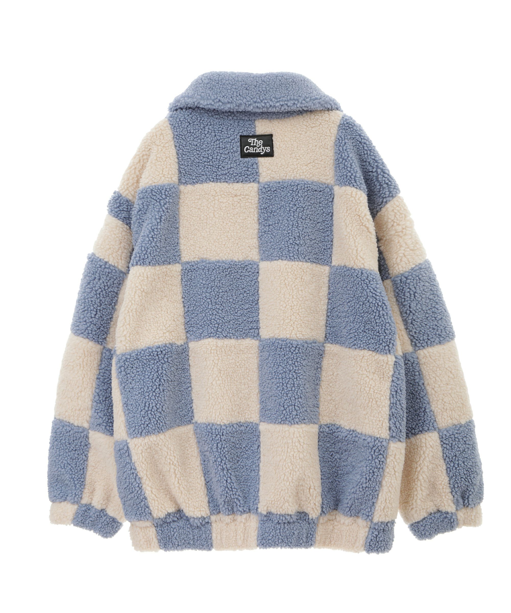 CHECKERED BOA JACKET | Candy Stripper（キャンディ ストリッパー