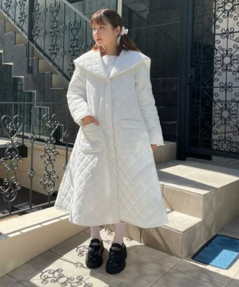 LYRICAL TIERED TRENCH COAT | Candy Stripper（キャンディ