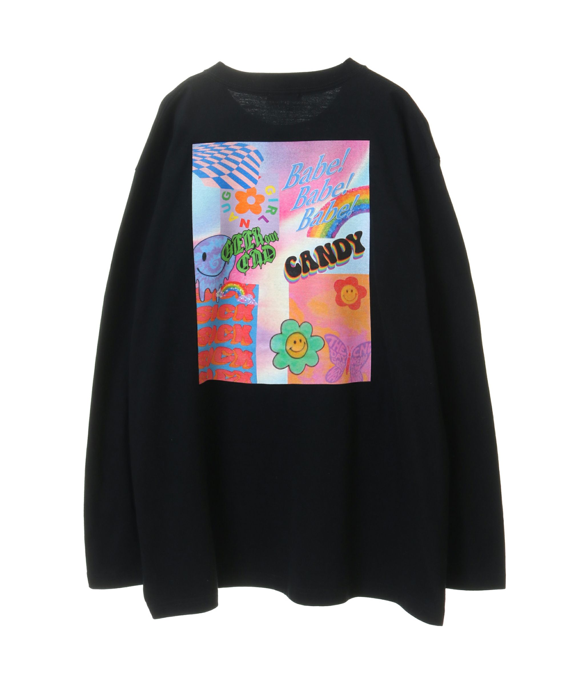 CANDY BABE L/S TEE | Candy Stripper（キャンディ ストリッパー