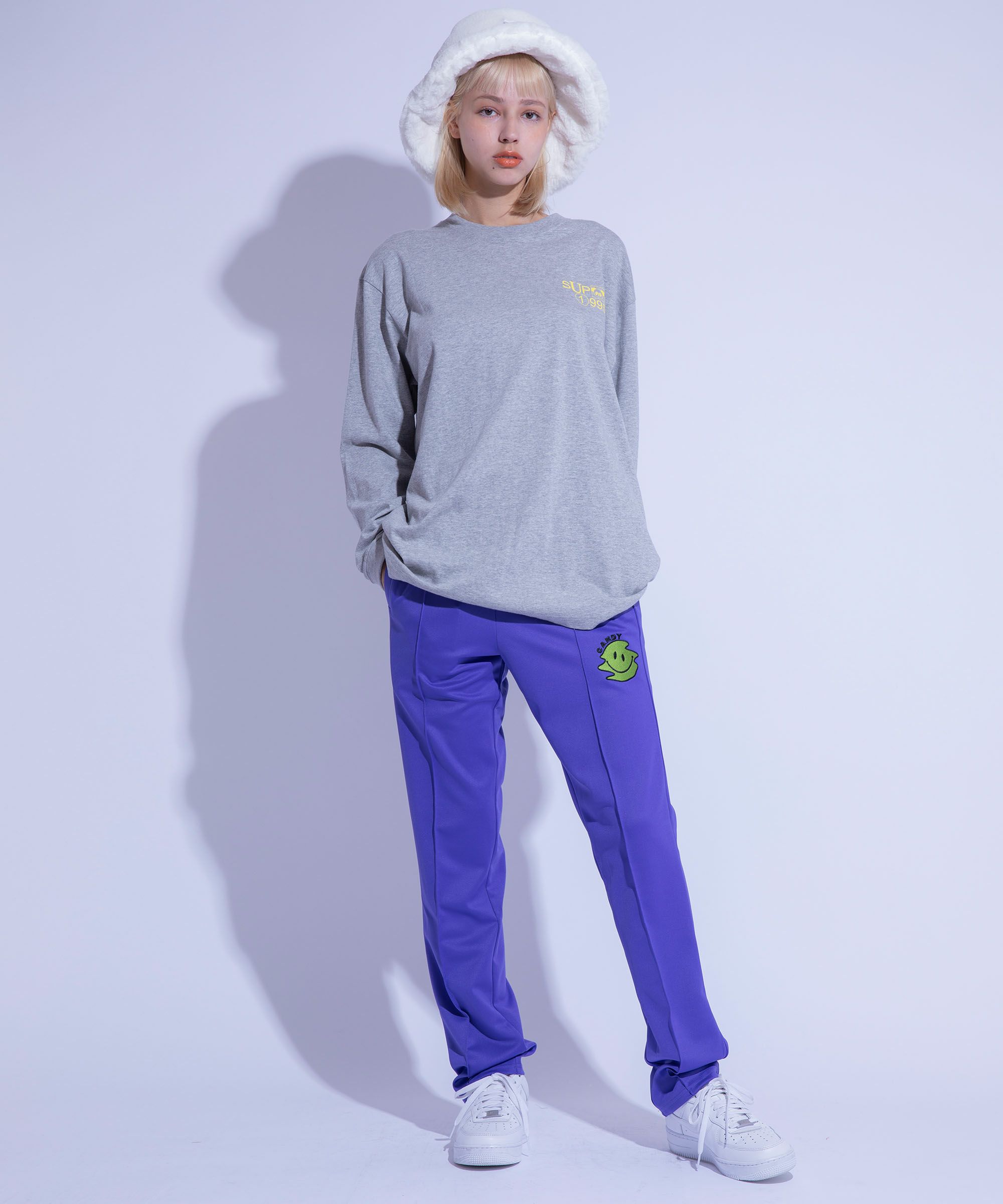 DISTORTED SMILE TRACK PANTS