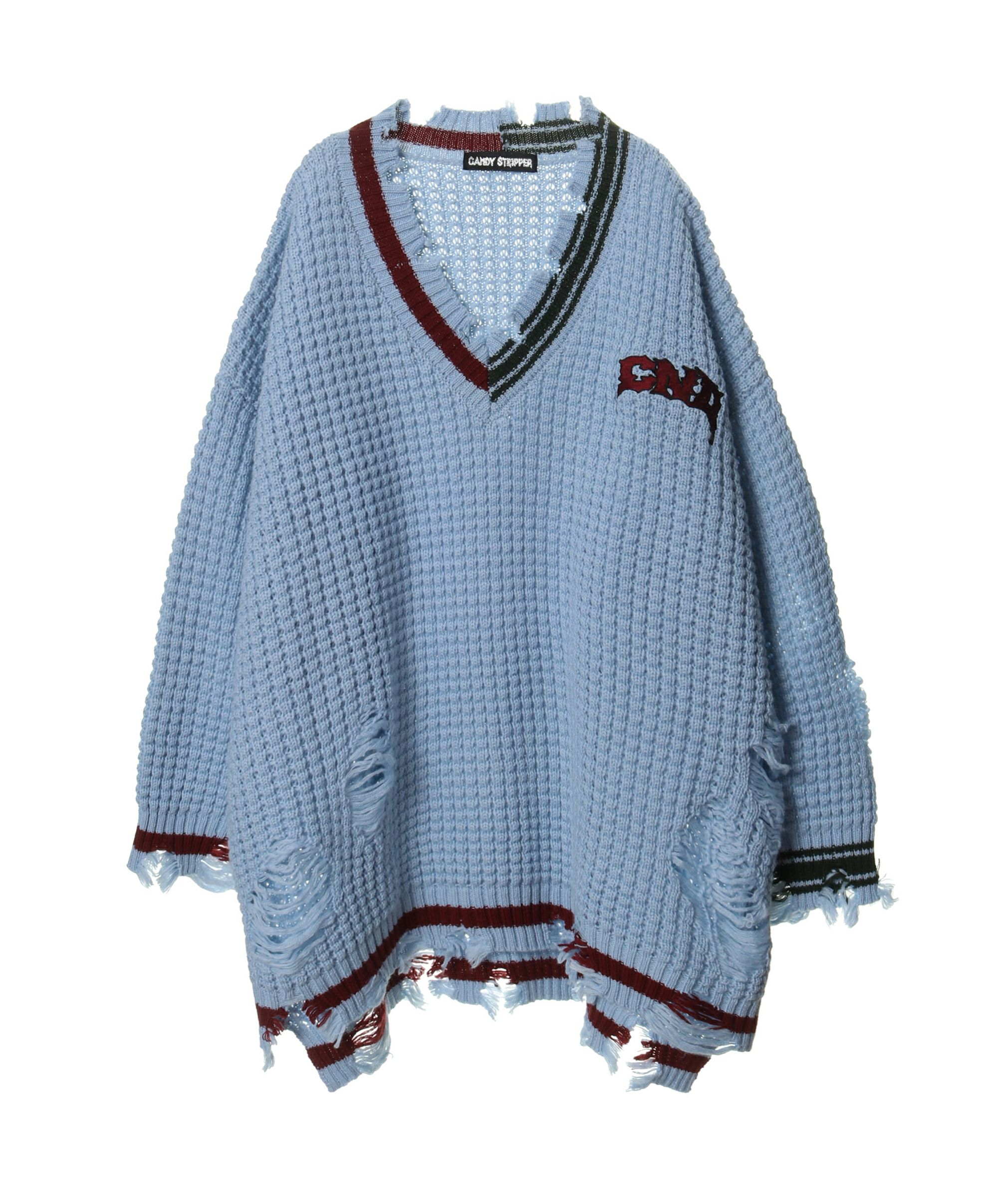 CandyStripper(キャンディストリッパー) COLLEGE KNIT | vuzelia.com