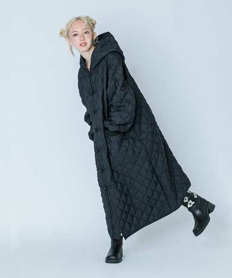 TOKYO CHAOS CLUB QUILTING COAT | Candy Stripper（キャンディ