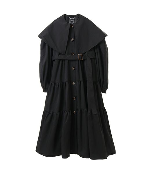 LYRICAL TIERED TRENCH COAT