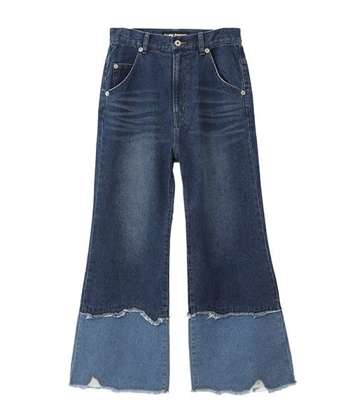 COMBINED DENIM PANTS