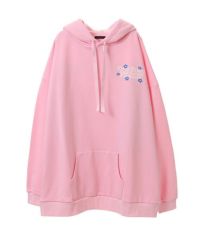 TWIN TEDDY BIG SWEAT HOODIE