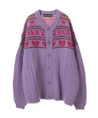 CANDY NORDIC KNIT CARDIGAN