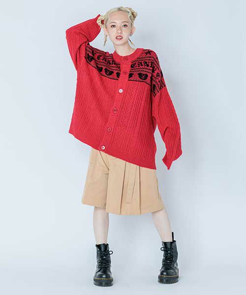 CANDY NORDIC KNIT CARDIGAN