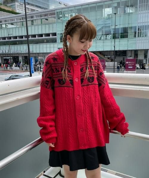 CANDY NORDIC KNIT CARDIGAN