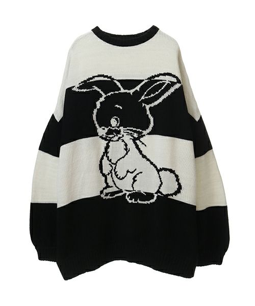 BUNNY BORDER KNIT