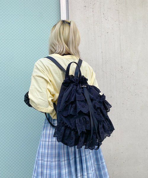 セブンイレブン 冬ギフト カタログ SUGARY LACY KNAPSACK | Candy Stripper（キャンディ バッグ
