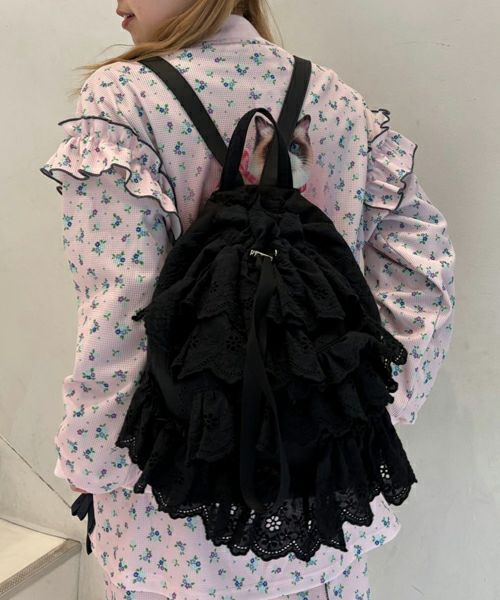 SUGARY LACY KNAPSACK | Candy Stripper（キャンディ
