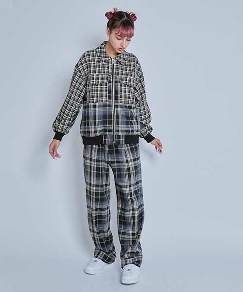 CND COMBINED CHECK BLOUSON