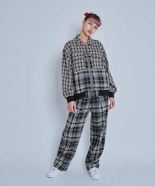 CND COMBINED CHECK BLOUSON