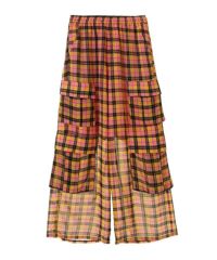 CHECK CHIFFON PANTS | Candy Stripper（キャンディ