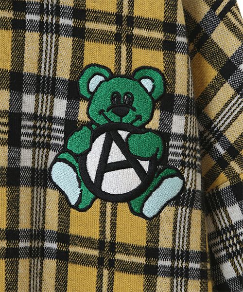 ANARCHY BEAR POLO TOPS | Candy Stripper（キャンディ ストリッパー