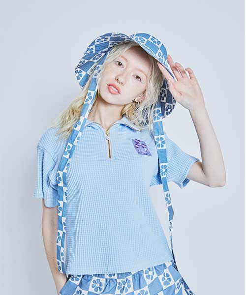 CANDY FLOWER WAFFLE TOPS | Candy Stripper（キャンディ ストリッパー