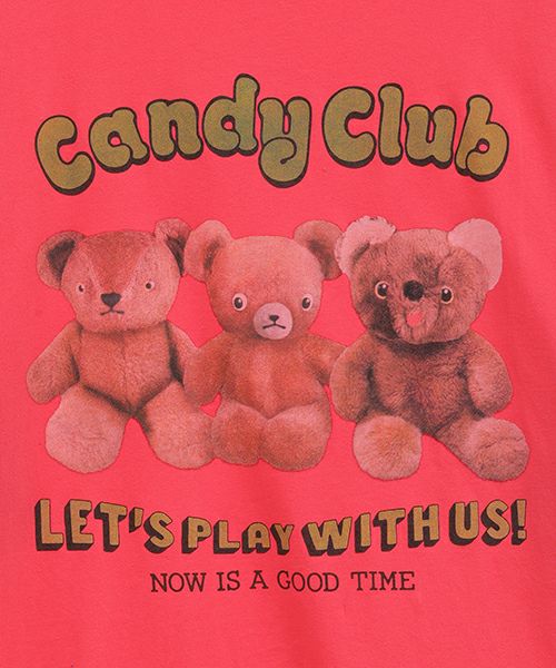 CANDY TEDDY CLUB BIGBIG TEE | Candy Stripper（キャンディ