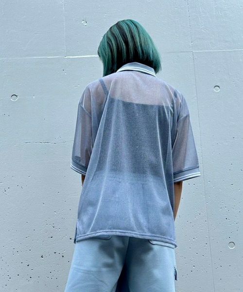 CandyStripper シアーグリッターポロトップス+クマタンクトップセット SHEER GLITTER POLO TOPS | Candy Stripper（キャンディ