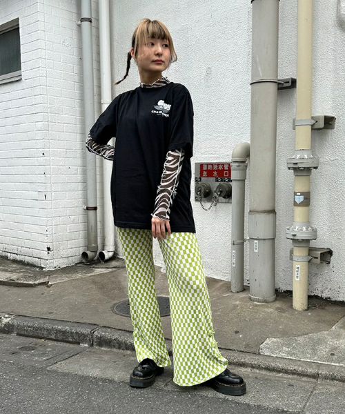 EASY FLARE CHINA PANTS | Candy Stripper（キャンディ ストリッパー 