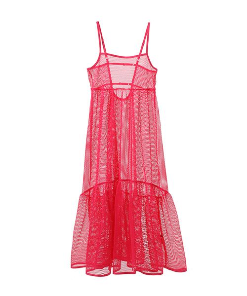 MESH CAMISOLE ONE-PIECE | Candy Stripper（キャンディ ストリッパー