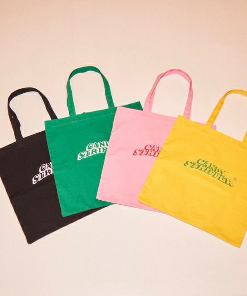 CANDY LOGO CANVAS TOTE BAG | Candy Stripper（キャンディ