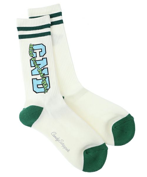 DINOSAUR RIB SOCKS | Candy Stripper（キャンディ ストリッパー