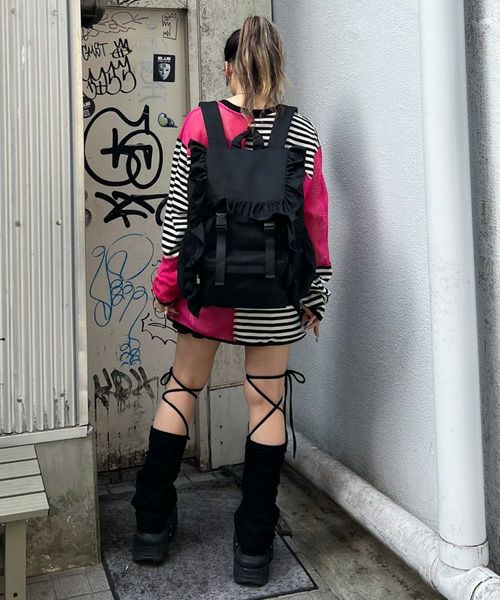 Candy Stripper BELOVED FRILL リュック Candy Stripper｜(W)BELOVED FRILL BACKPACK | Rakuten Fashion