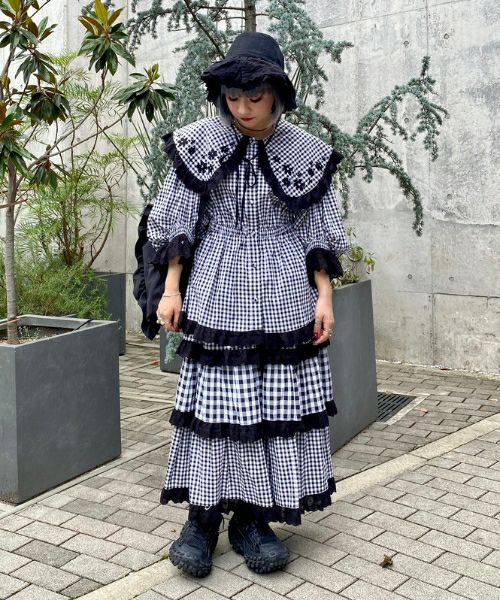 ETERNAL JOURNEY FRILL COLLAR BLOUSE | Candy Stripper（キャンディ  