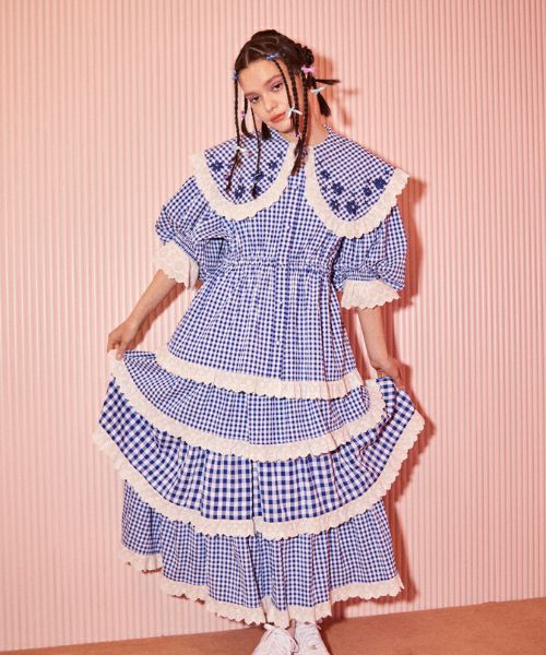 candy stripper スカート　NEEDLELIK SKIRT