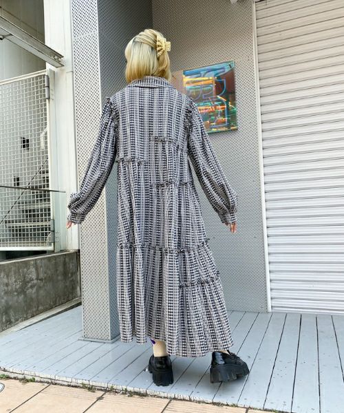 WEEKEND STRIPE SHIRT ONE-PIECE | Candy Stripper（キャンディ