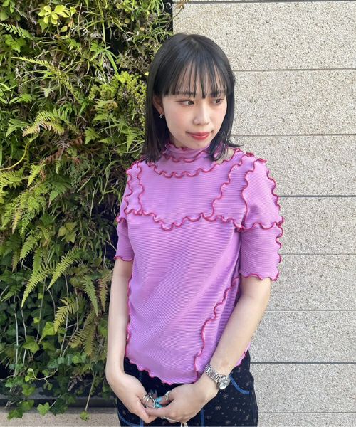半額 福袋の通販 RIB JOINED TOPS ストリッパー Stripper（キャンディ Candy | トップス