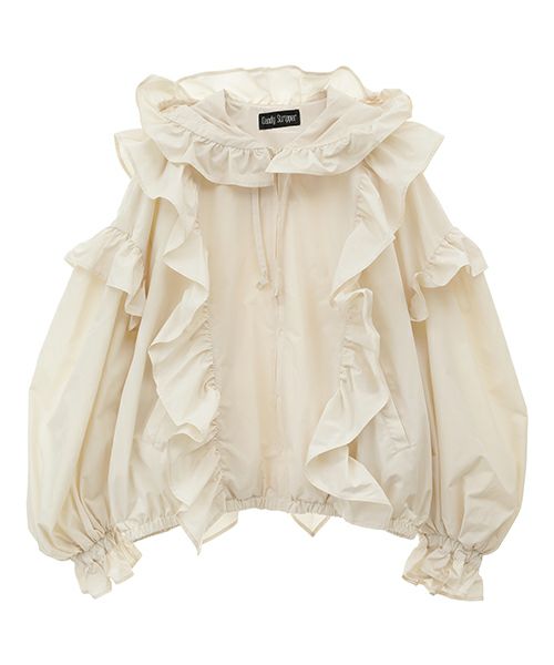 SO GIRLY SO SWEET FRILL BLOUSON