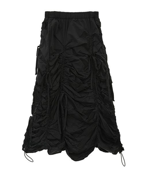 DRAWSTRING GATHER SKIRT | Candy Stripper（キャンディ ストリッパー  