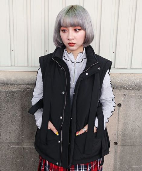 LYRICAL TIERED TRENCH COAT | Candy Stripper（キャンディ